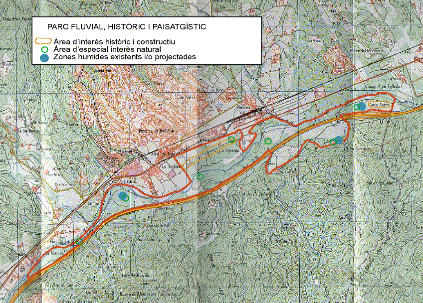 Mapa de la Ferreria
