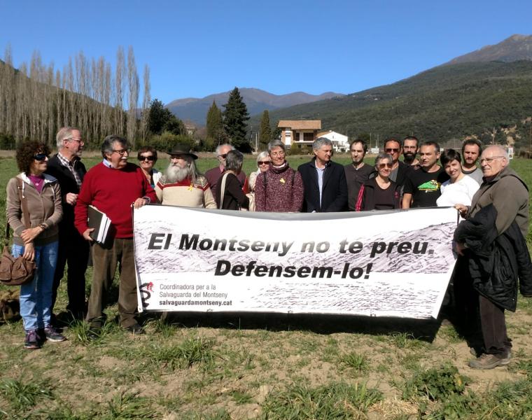 Membres de les principals entitats ecologistes de Catalunya en suport de la ILP del Montseny