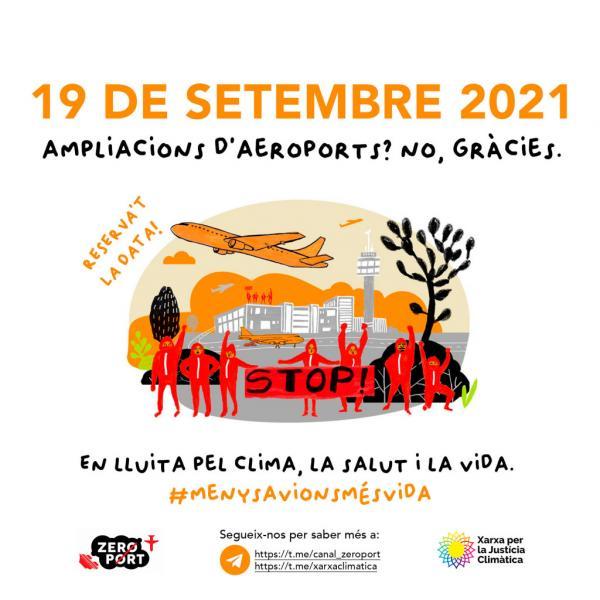 Cartell inicial de la manifestació del 19 de setembre